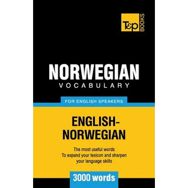 Norwegian vocabulary for English speakers - 3000 words
