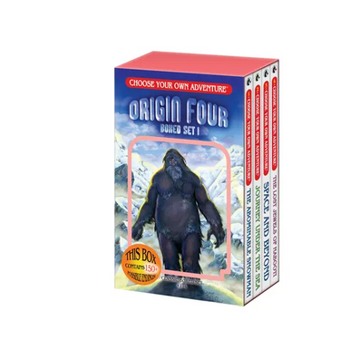 Choose Your Own Adventure 4-Book Boxed Set #1: Origin Four (the Abominable Snowman, Journey Under the Sea, Space and Beyond, the Lost Jewels of Naboot
