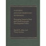 Nurturing Advanced Technology Enterprises: Emerging Issues in State and Local Economic Development Policy