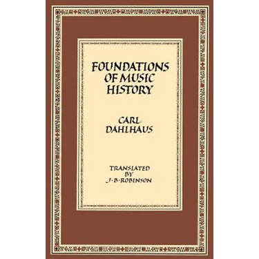 Foundations of Music History