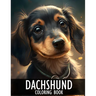 Dachshund Coloring Book: 30+ Cute Dachshund Coloring Pages for Adults