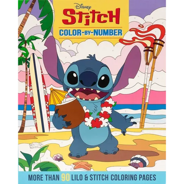 Disney Stitch Color-By-Number