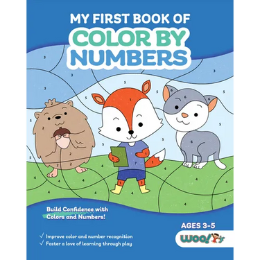 My First Book of Color by Numbers: (Build Confidence with Colors and Numbers)