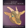 Goat Coloring Book: 30 Simple Goat Face Line Drawing Coloring Pages