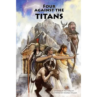 Four Against the Titans: Greek mythology pen-and-paper solo adventure game