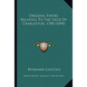 Original Papers Relating To The Siege Of Charleston, 1780 (1898)