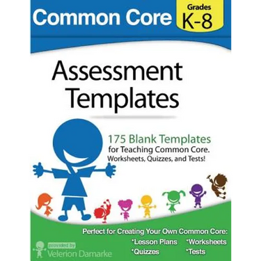Common Core Assessment Templates: full color print version