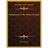 Prolegomena To The History Of Israel