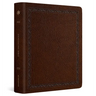 ESV Journaling Bible (Bonded Leather, Mocha, Threshold Design)