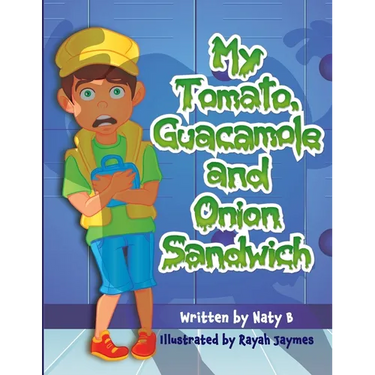 My Tomato Guacamole and Onion Sandwich