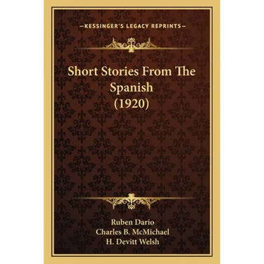 Short Stories From The Spanish (1920)