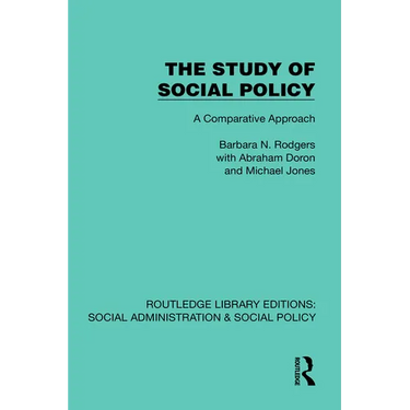 The Study of Social Policy: A Comparative Approach