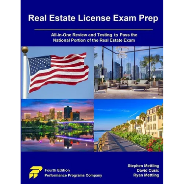 Real Estate License Exam Prep: All-in-One Review and Testing to Pass the National Portion of the Real Estate Exam