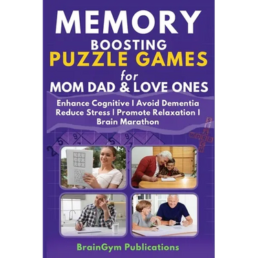 MEMORY BOOSTING PUZZLE GAMES for ADULTS & SENIORS