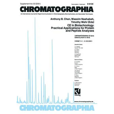 CE in Biotechnology: Practical Applications for Protein and Peptide Analyses