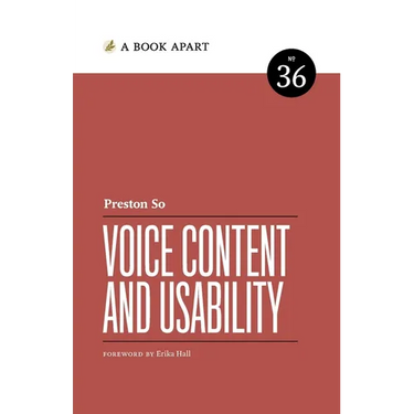 Voice Content and Usability