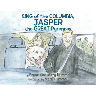 King of the Columbia, JASPER the GREAT Pyrenees