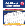 Addition and Subtraction Math Workbook: For Grades K-2, Beginner Speed Math Drills Woksheets For Kids Ages 4-8, 100 Days of Timed Tests, Digits 0-20,