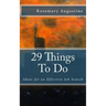 29 Things To Do: Ideas for an Effective Job Search