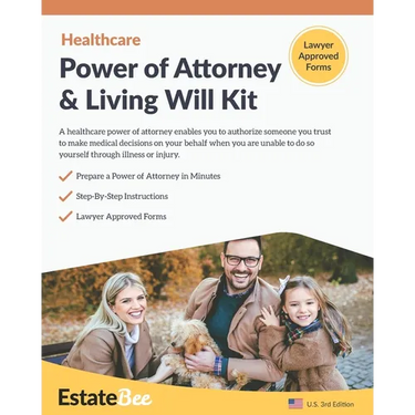 Healthcare Power of Attorney & Living Will Kit: Prepare Your Own Healthcare Power of Attorney & Living Will in Minutes....