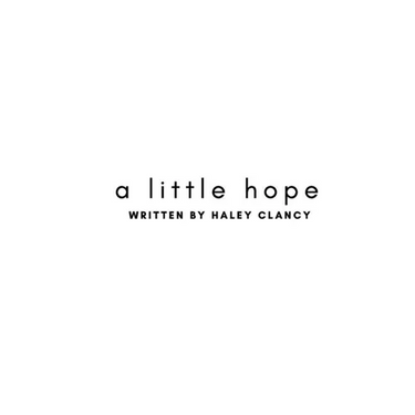 A little hope