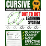 Cursive Handwriting Workbook For Kids: Dot To Dot Cursive Practice Book (Beginning Cursive)