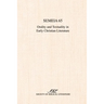 Semeia 65: Orality and Textuality in Early Christian Literature