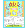 ABC Learn With Me: Alphabet Coloring and Activity Book