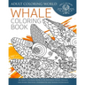 Whale Coloring Book: An Adult Coloring Book of 40 Zentangle Whale Designs for Ocean, Nautical, Underwater and Seaside Enthusiasts