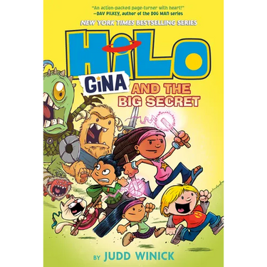 Hilo Book 8: Gina and the Big Secret: (A Graphic Novel)