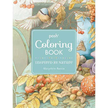 Posh Adult Coloring Book: Inspired by Nature