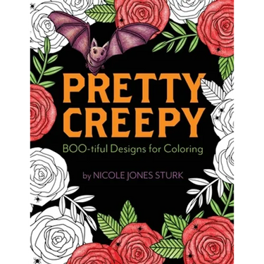 Pretty Creepy: Boo-tiful Designs for Coloring