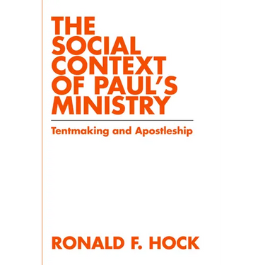 The Social Context of Paul's Ministry