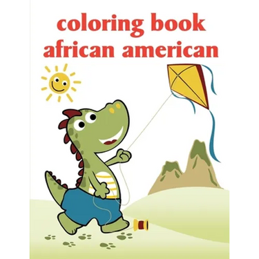 Coloring Book African American: Baby Funny Animals and Pets Coloring Pages for boys, girls, Children