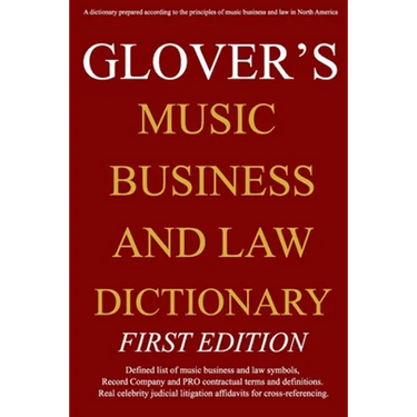 Music Business And Law Dictionary