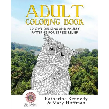 30 Owl Designs and Paisley Patterns for Stress Relief
