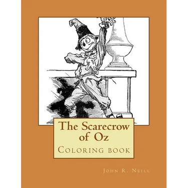 The Scarecrow of Oz: Coloring book