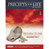 Precepts For Life Study Companion: Return to Me (Jeremiah Part 1)