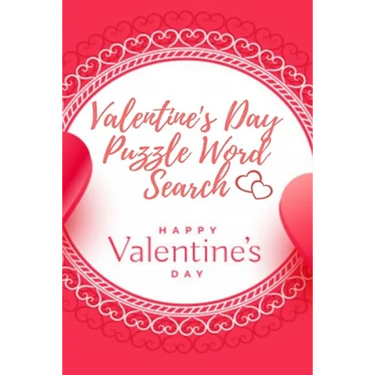 Valentine's Day puzzle Word Search Happy Valentine's Day