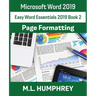 Word 2019 Page Formatting