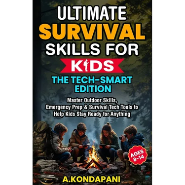 Ultimate Survival Skills for Kids-The Tech-Smart Edition: Master Outdoor Skills, Emergency Prep & Survival Tech Tools to Help Kids Stay Ready for Anyt