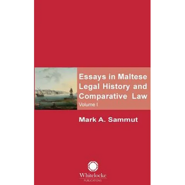 Essays in Maltese Legal History and Comparative Law: Volume 1