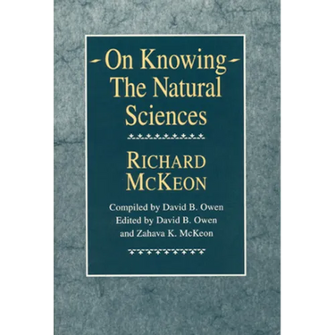 On Knowing--The Natural Sciences