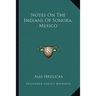 Notes On The Indians Of Sonora, Mexico