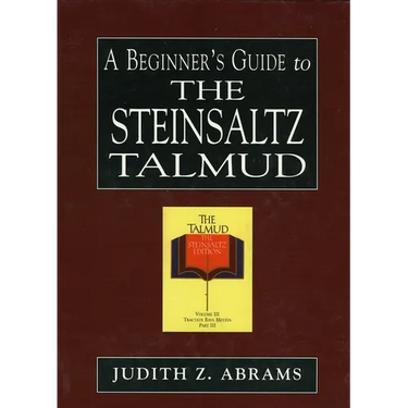 Beginner's Guide to the Steinsaltz Talmud