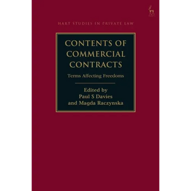 Contents of Commercial Contracts: Terms Affecting Freedoms