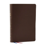 Net Bible, Full Notes Edition (Net, Brown Genuine Leather, Comfort Print, Thumb Indexed): Holy Bible