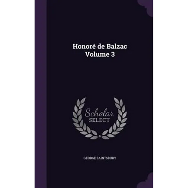 Honoré de Balzac Volume 3
