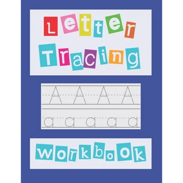 Letter Tracing Workbook: Handwriting Book Preschool Kindergarten Kids Age 3-5
