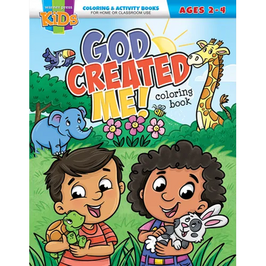 God Created Me!: Coloring Book